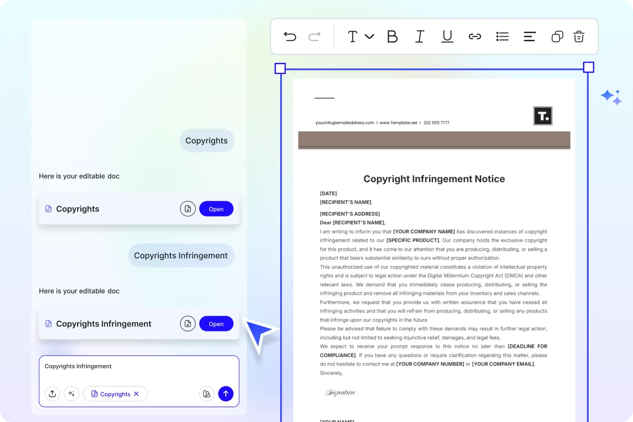  Free AI Copyrights Generator, Free Copyright Notice Maker Online