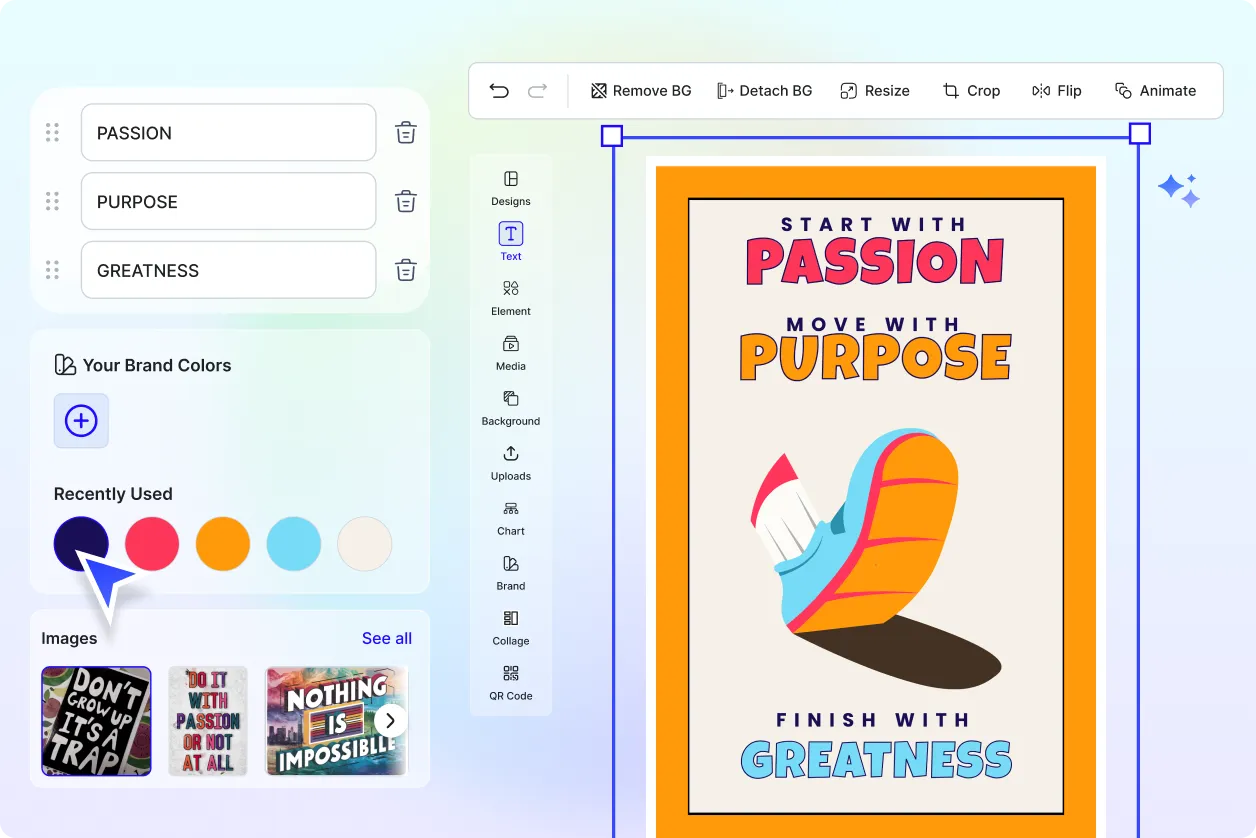 Free AI Design Generator, Free Design Maker Online