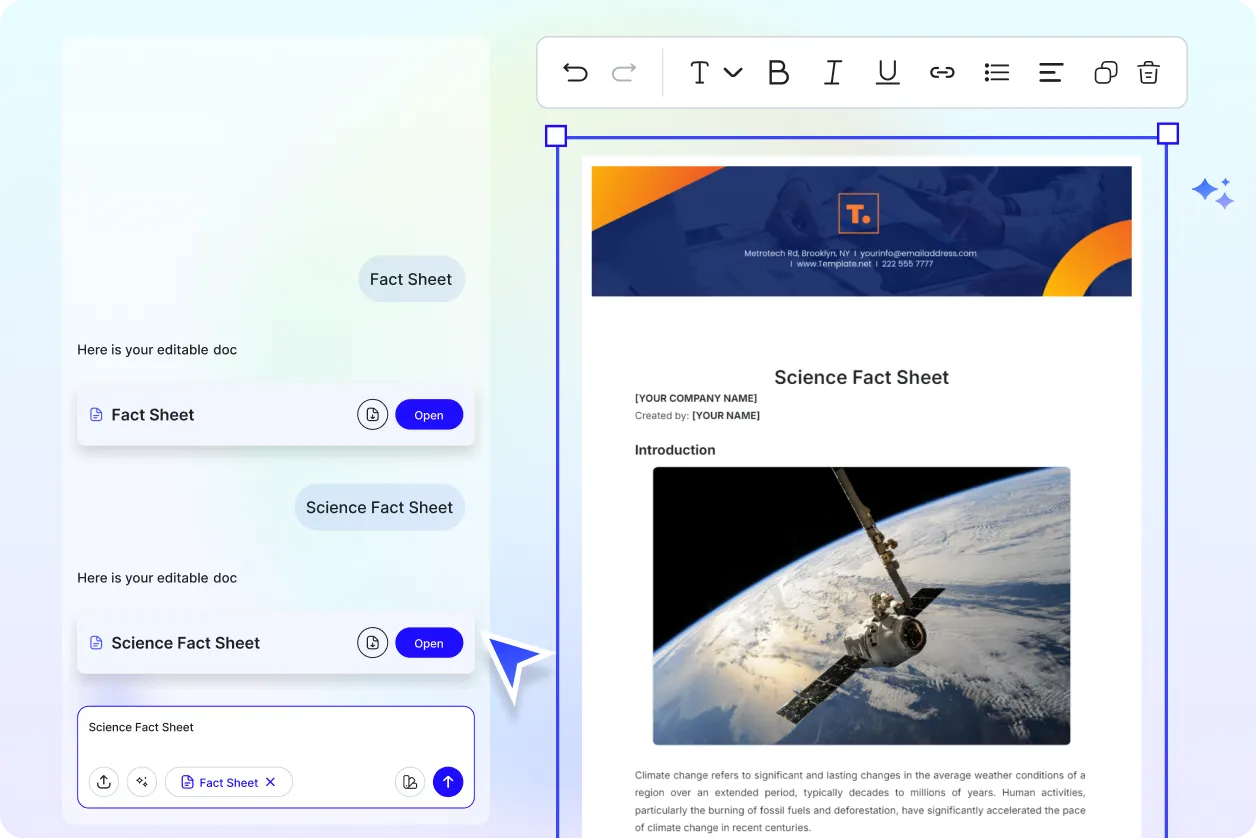 Free AI Fact Sheet Generator, Free AI Fact Sheet Maker Online