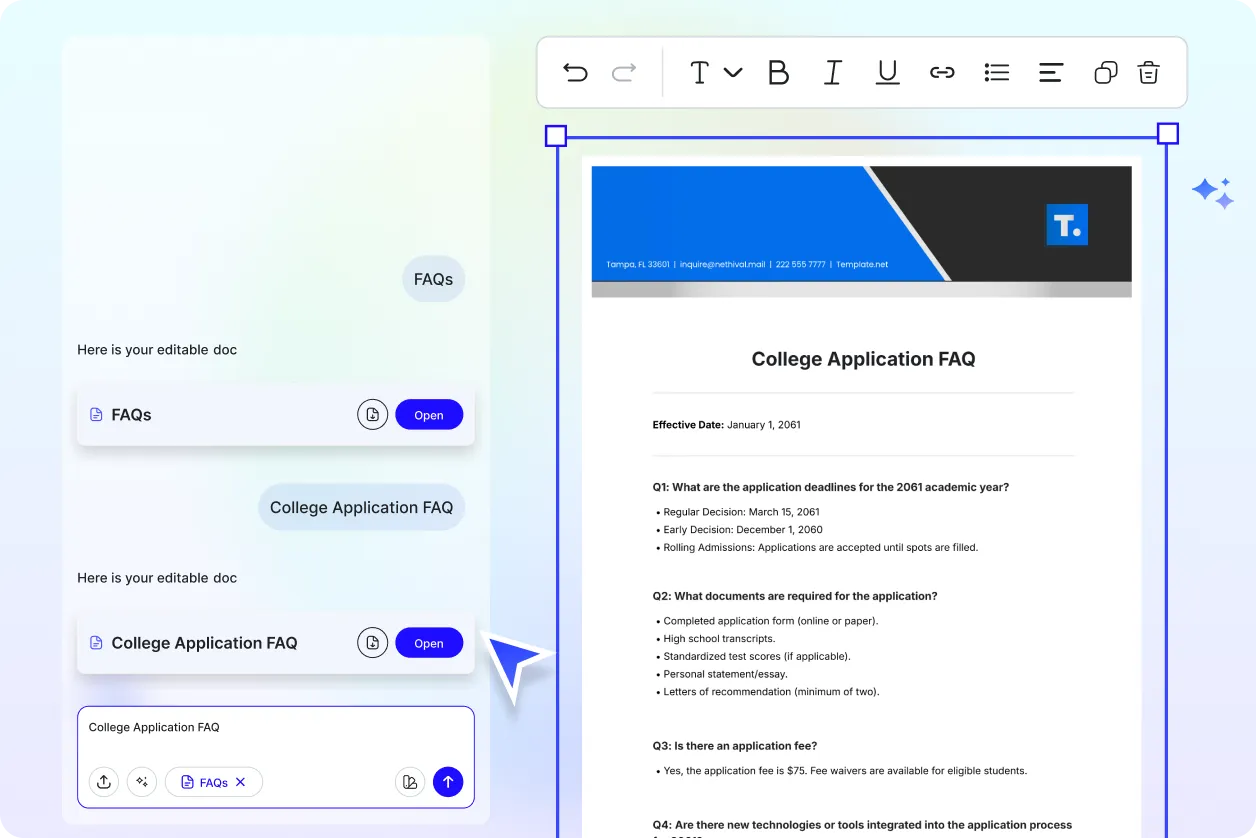 Free AI FAQs Generator, Free FAQs Maker Online