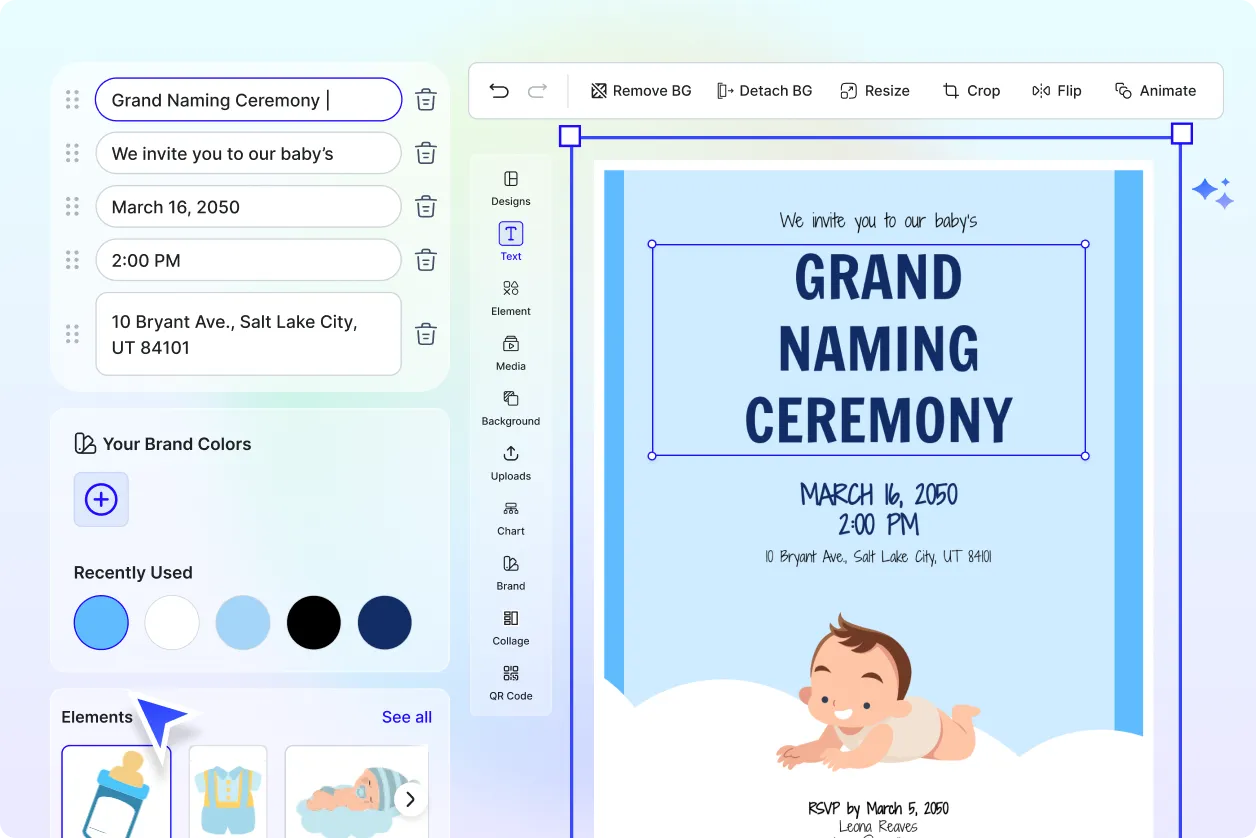 Free AI Naming Ceremony Generator, Naming Ceremony Maker Online