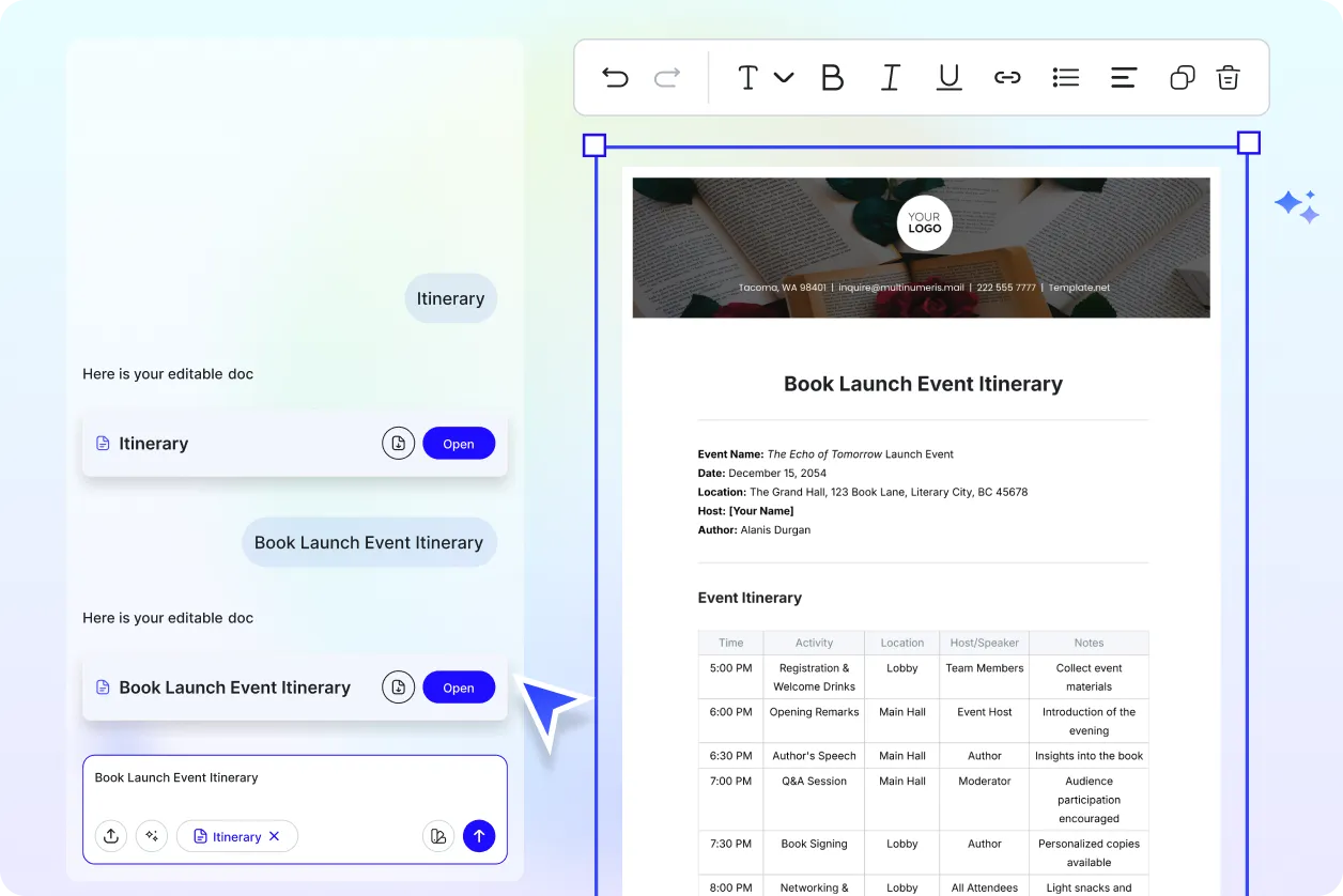 Free AI Itinerary Generator, Free Itinerary Maker Online	