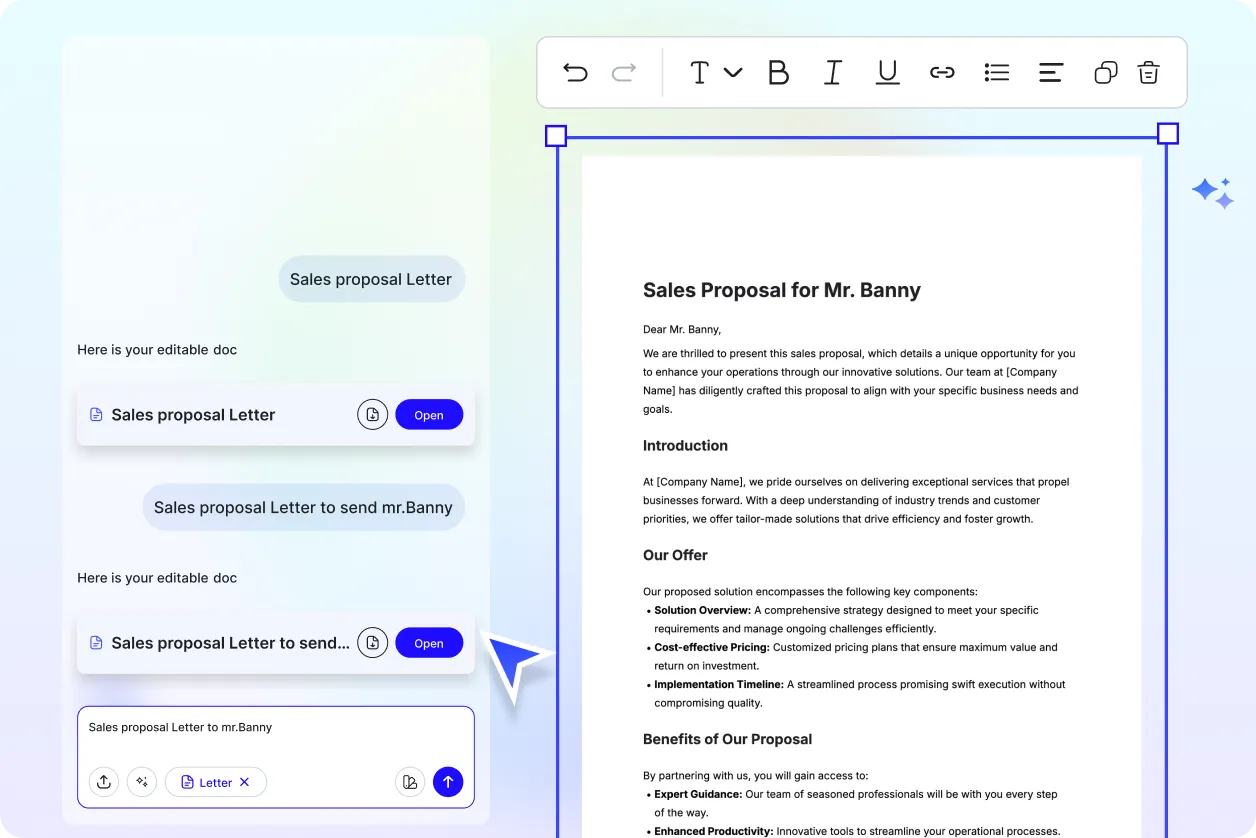 Free AI Letter Generator, Free Letter Maker Online