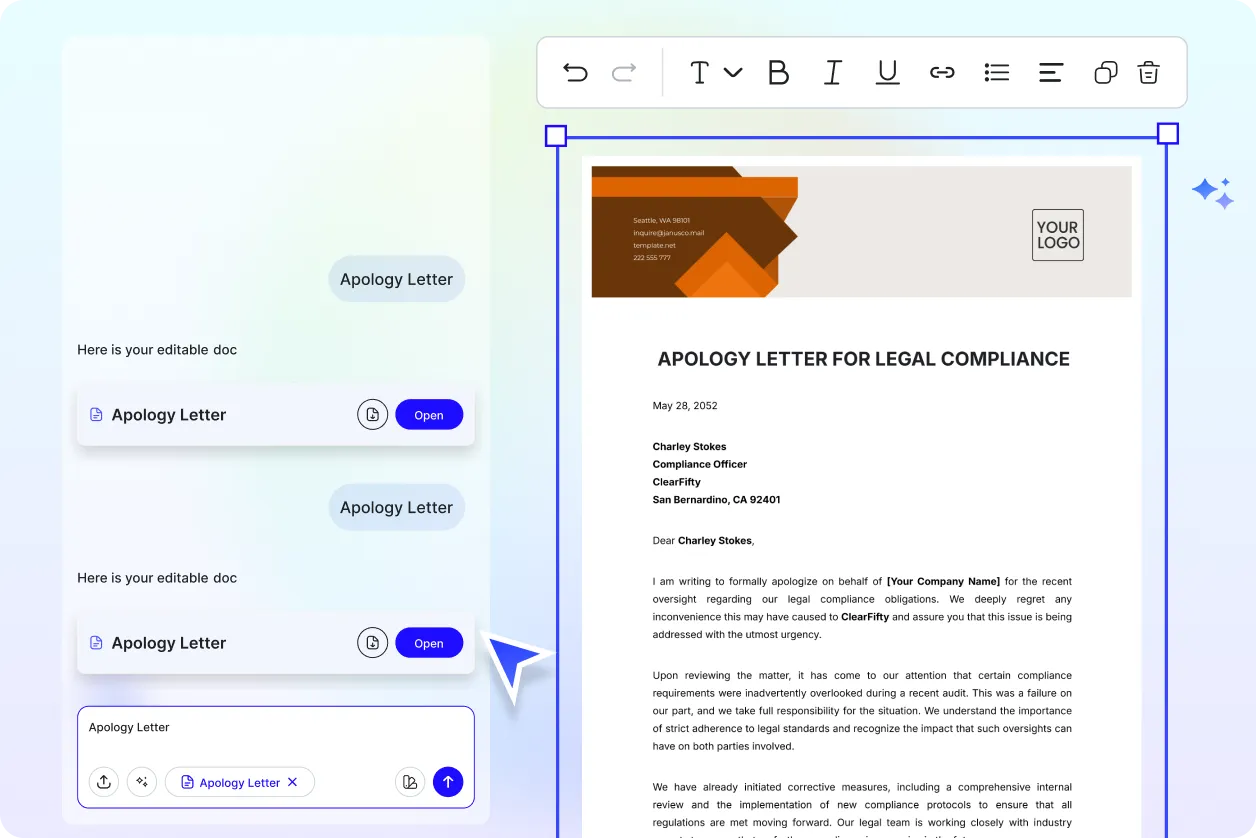 Free AI Apology Letter Generator, Free Apology Maker Letter Online