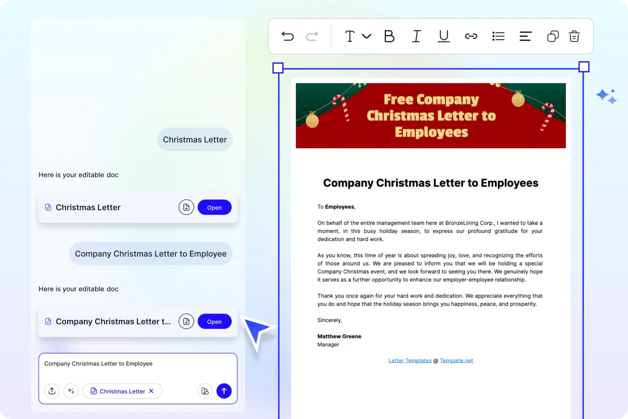 Free AI Christmas Letter Generator, Free Christmas Letter Maker Online