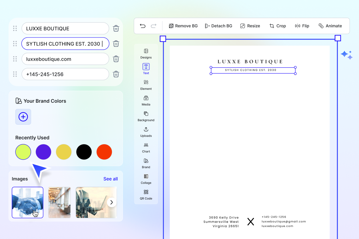 Free AI Letterhead Generator, Free AI Letterhead Maker Online