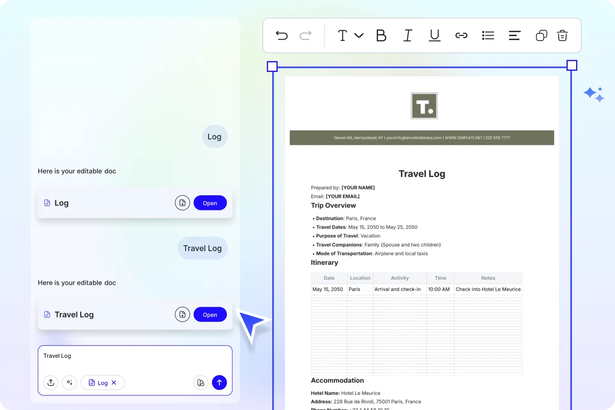 Free AI Log Generator, Free Log Maker Online
