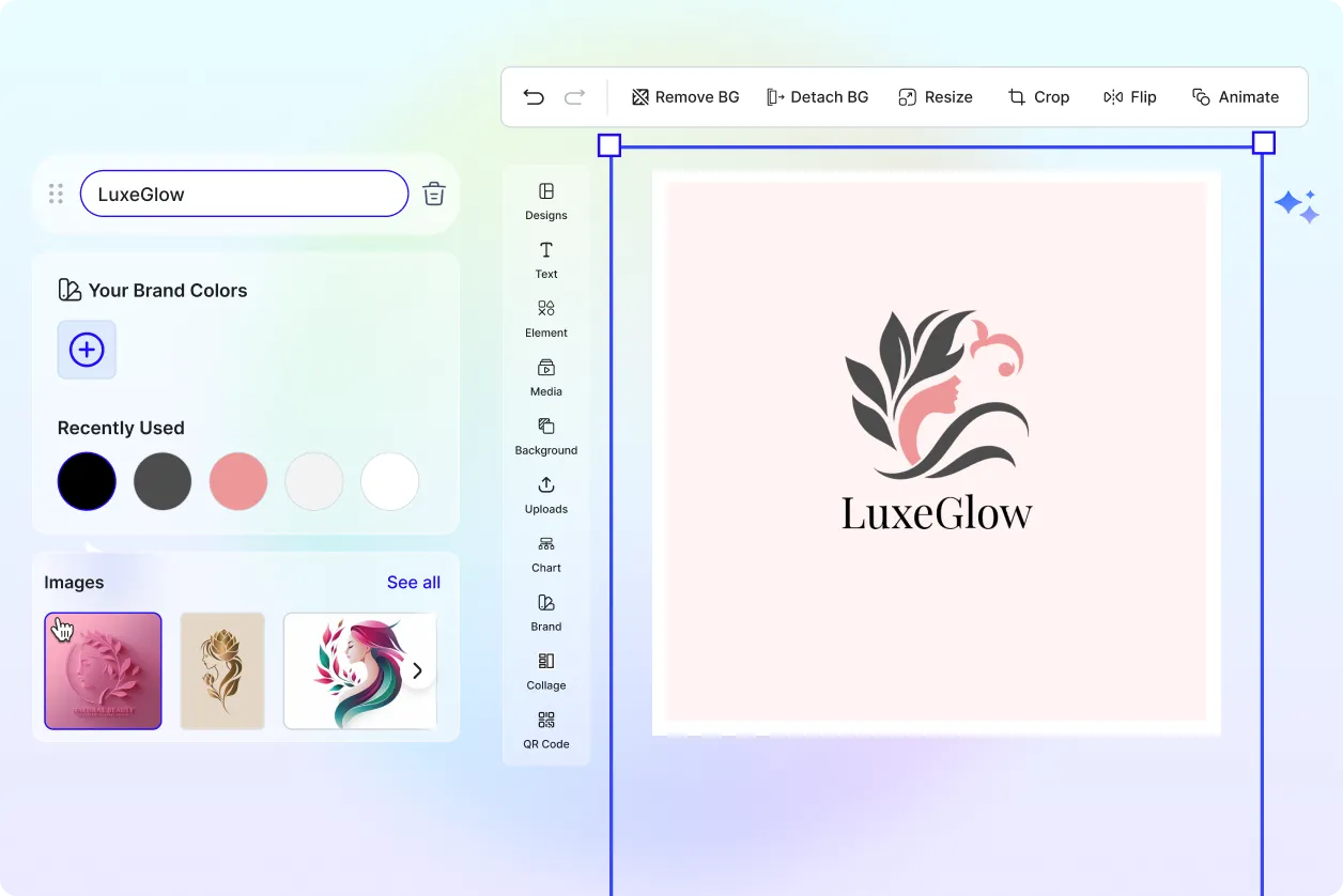 Free AI Beauty Logo Generator, Free AI Beauty Logo Maker Online