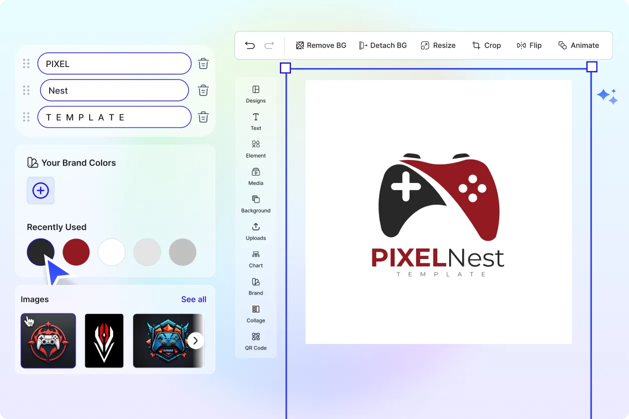 Free AI Gaming Logo Generator, Free Gaming Logo Maker Online
