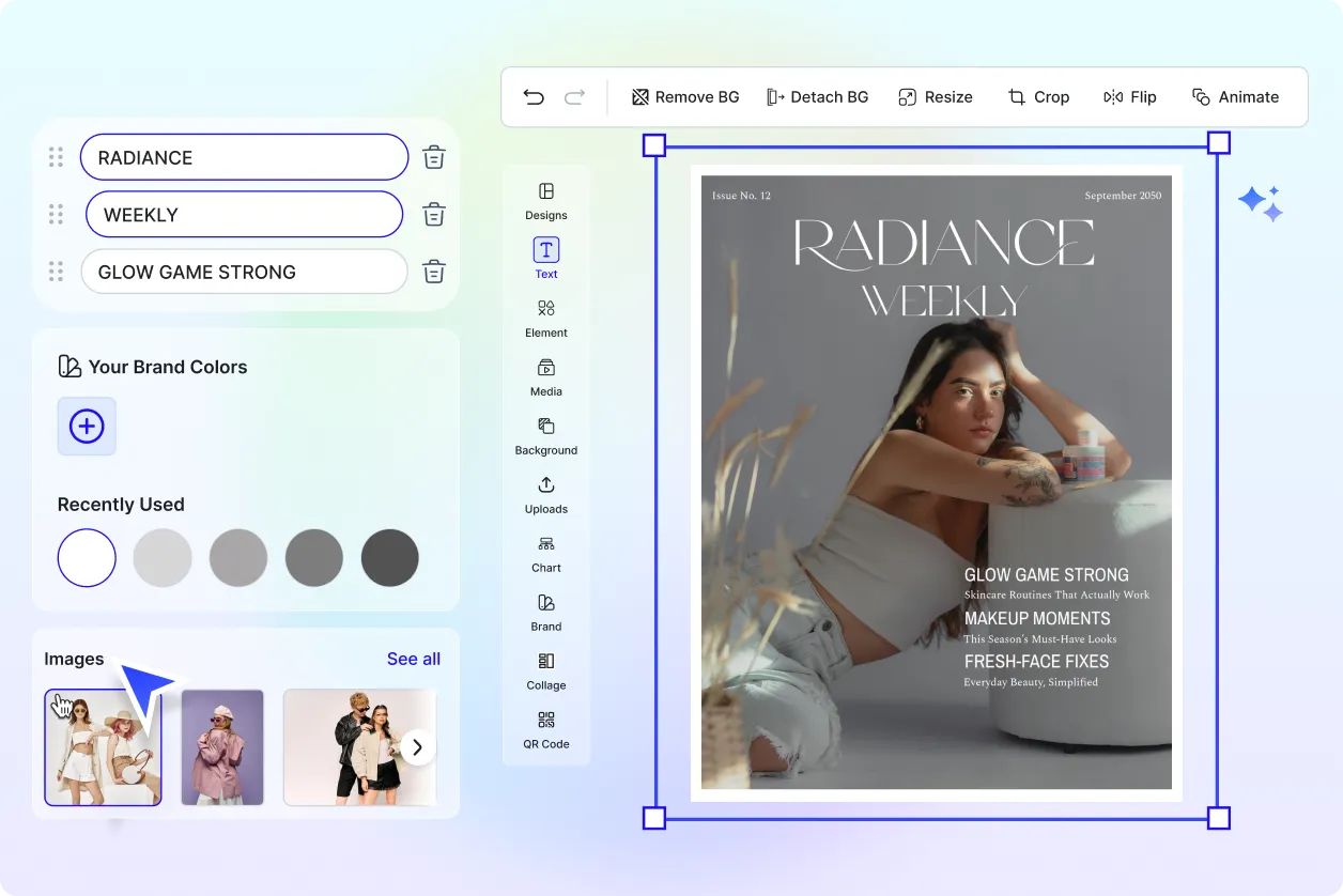 Free AI Magazine Cover Generator, Free Magazine Cover Maker Online