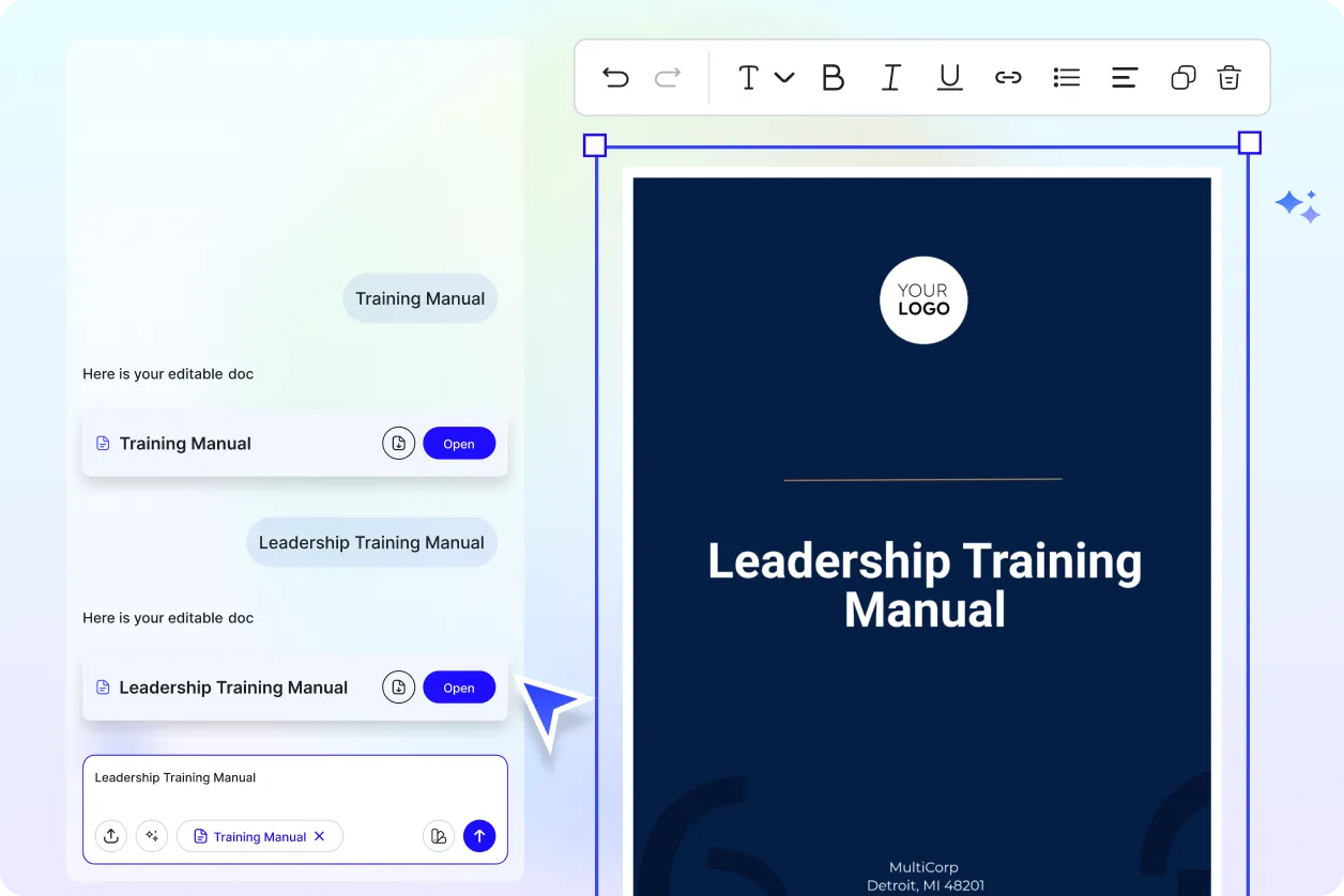 Free AI Training Manual Generator, Free Training Manual Maker Online