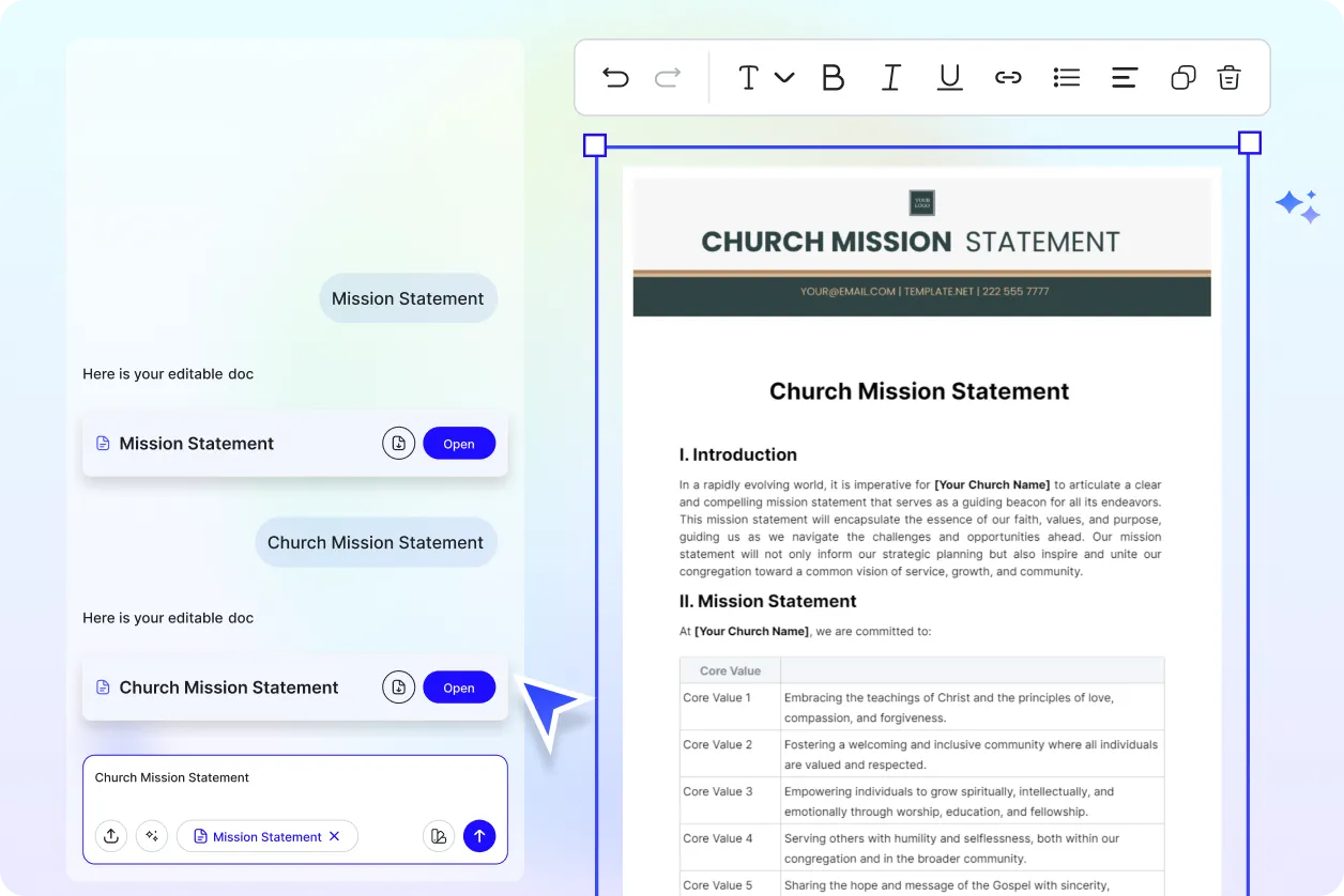 Free AI Mission Statement Generator, Free Mission Statement Maker Online
