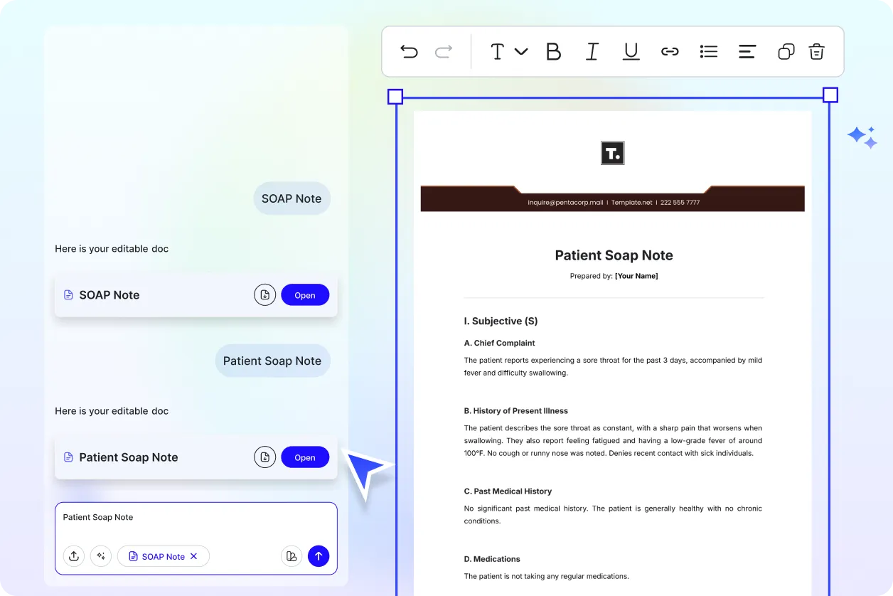Free AI SOAP Note Generator, Free SOAP Note Maker Online