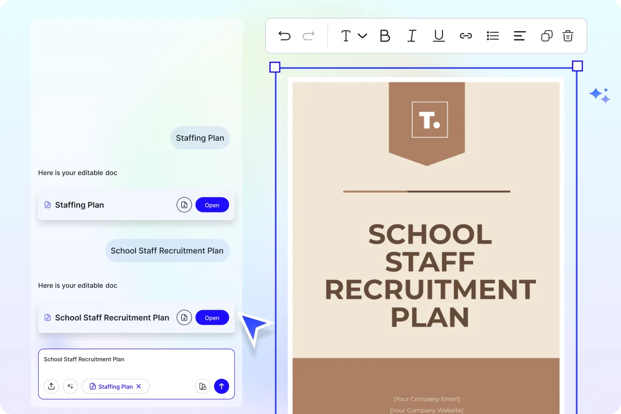 Free AI Staffing Plan Generator, Free Staffing Plan Maker Online