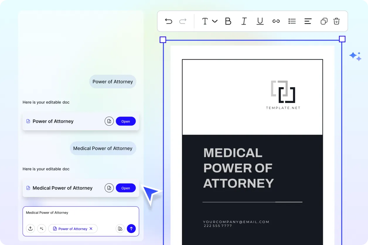 Free AI Power of Attorney Generator, Free Power of Attorney Maker Online