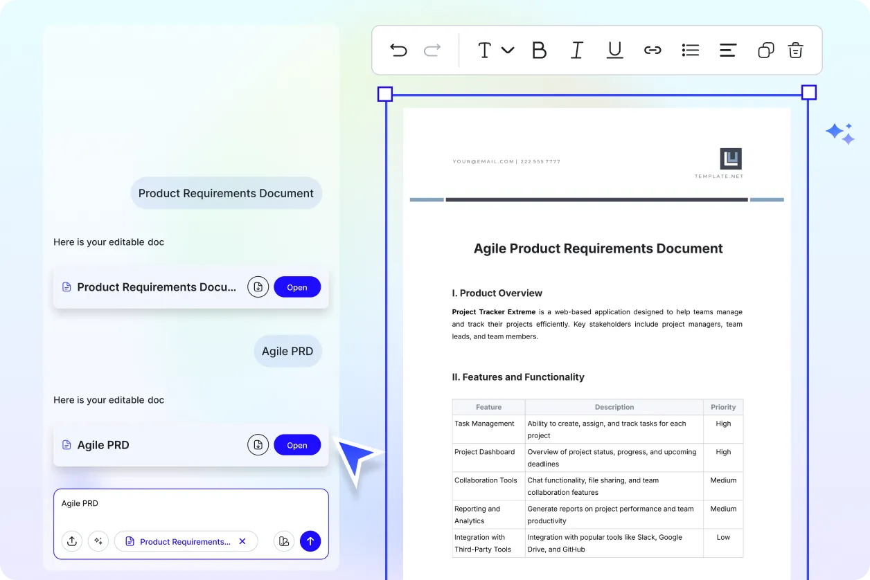 Free AI PRD Generator, Free Product Requirements Document Maker Online