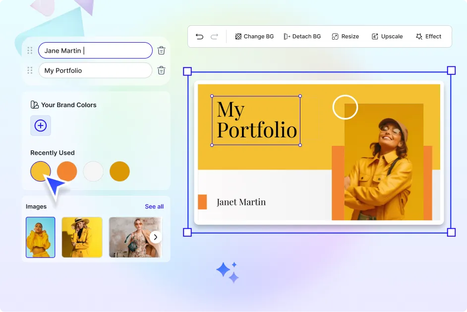 Free AI Portfolio Presentation Generator, Free Portfolio Presentation Maker Online