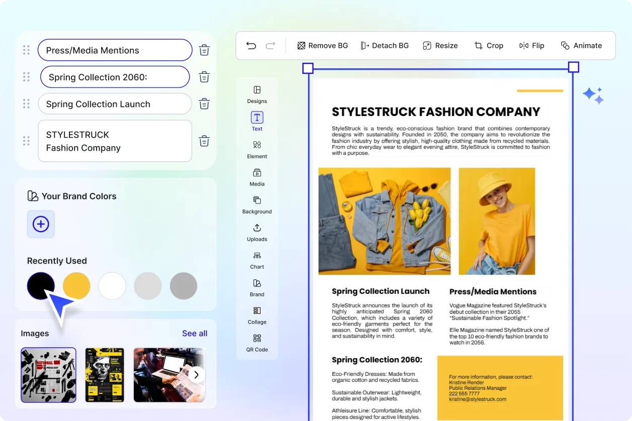 Free AI Press Kit Generator, Free Press Kit Maker Online