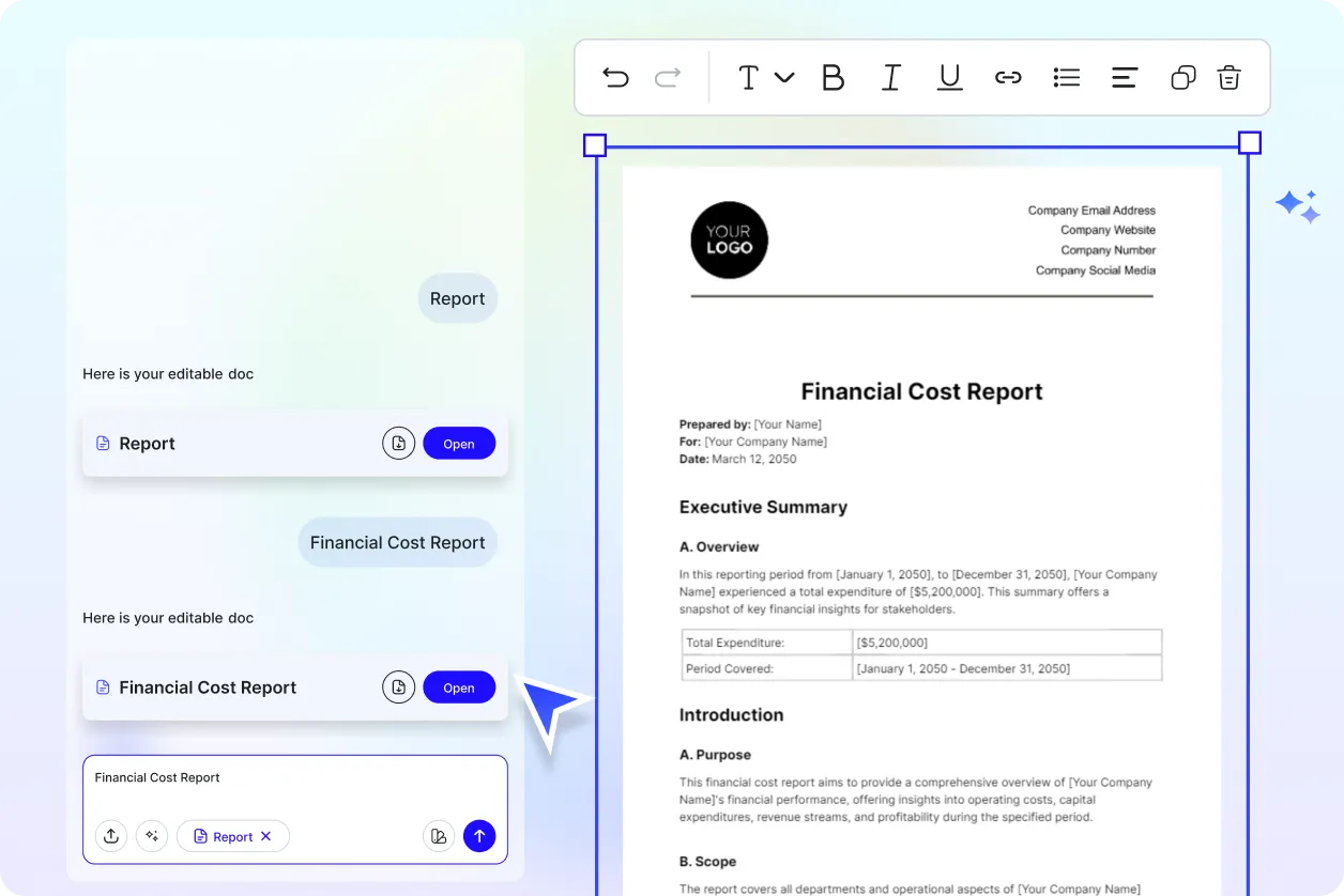 Free AI Report Generator, Free Report Maker Online	