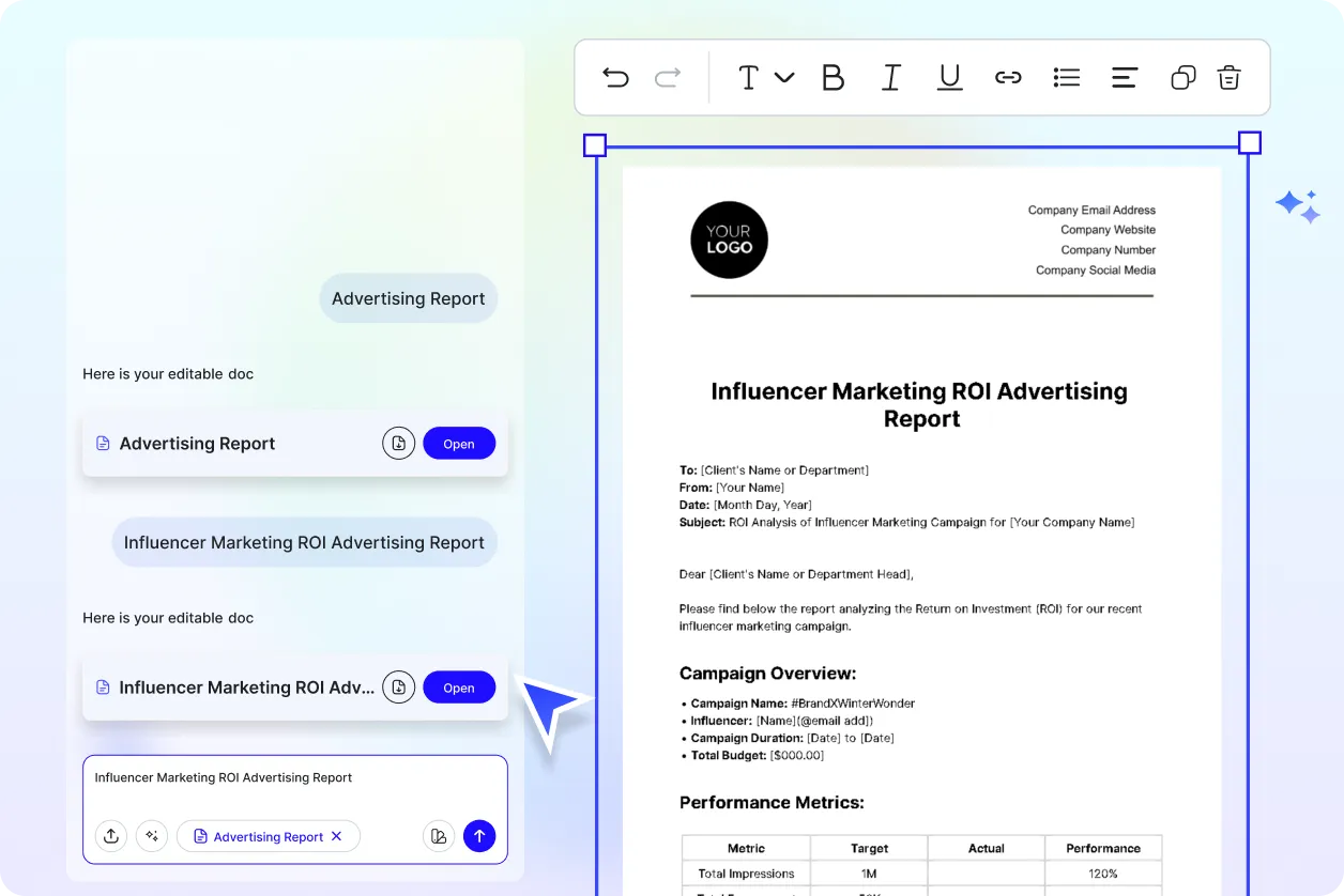  Free AI Advertising Report Generator, Free Advertising Report Maker Online