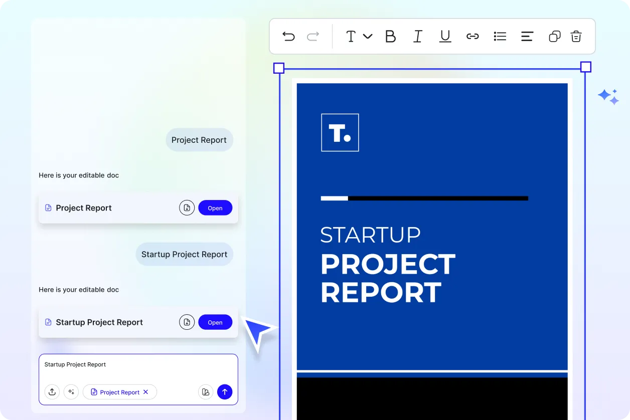 Free AI Project Report Generator, Free Project Report Maker Online	