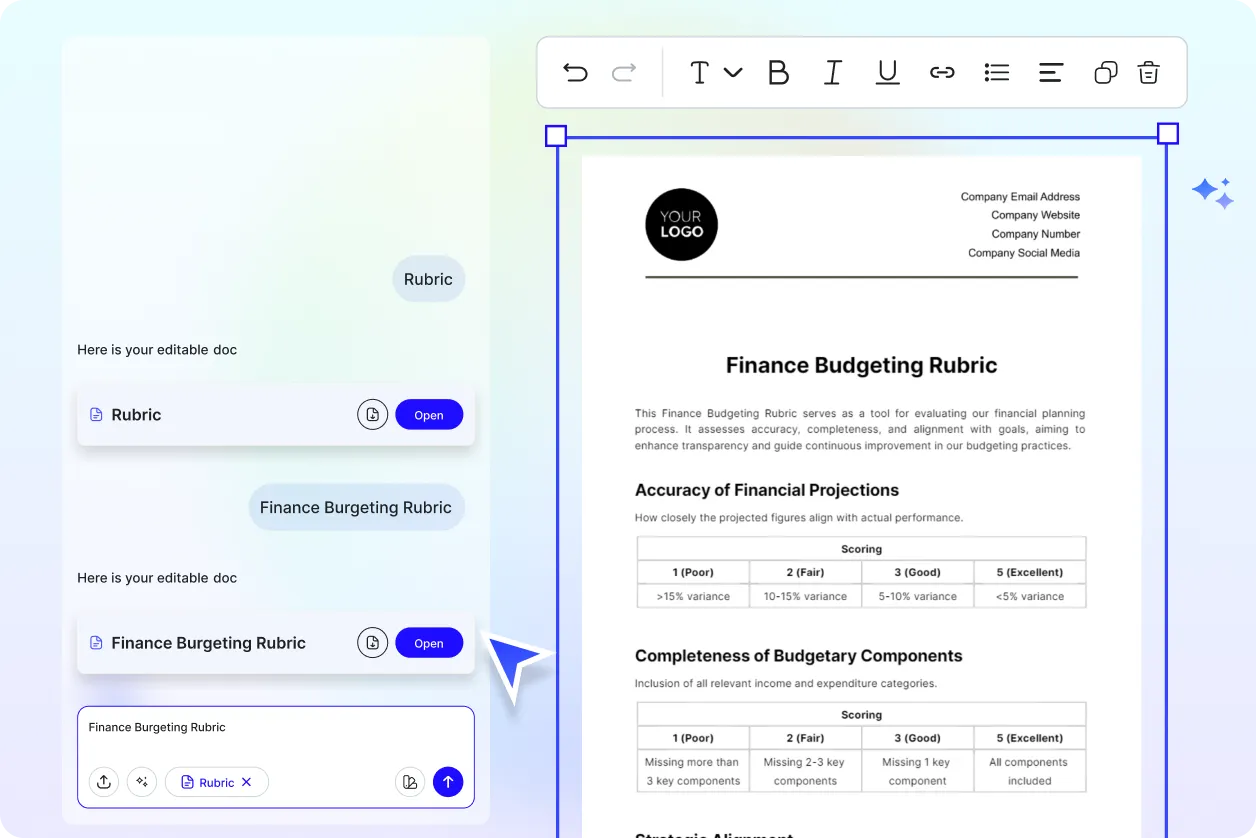 Free AI Rubric Generator, Free Rubric Maker Online