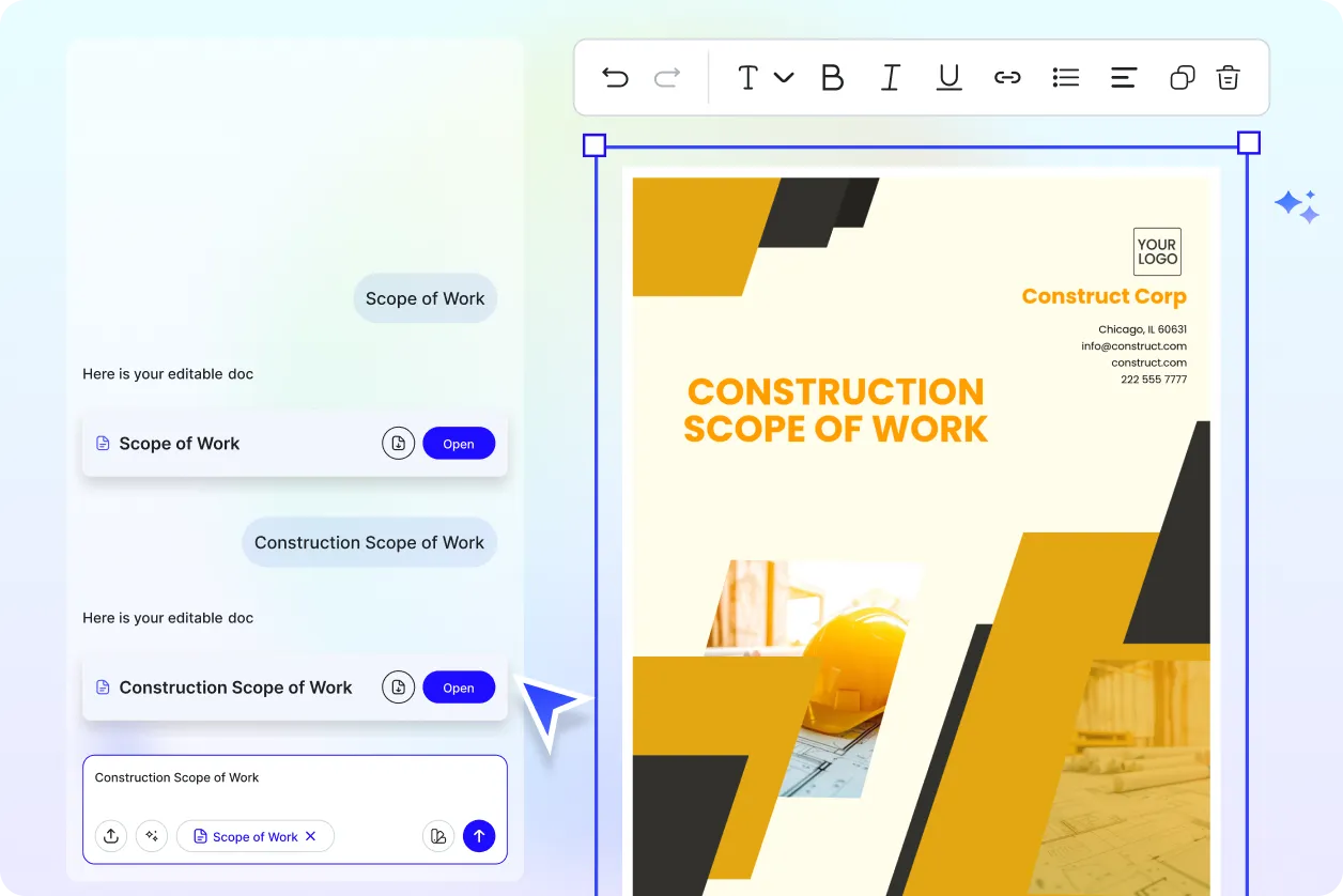 Free AI Scope of Work Generator, Free SOW Maker Online