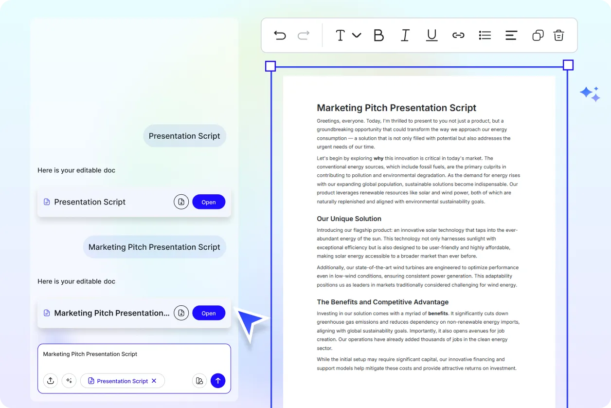 Free AI Presentation Script Generator, Free Presentation Script Maker Online