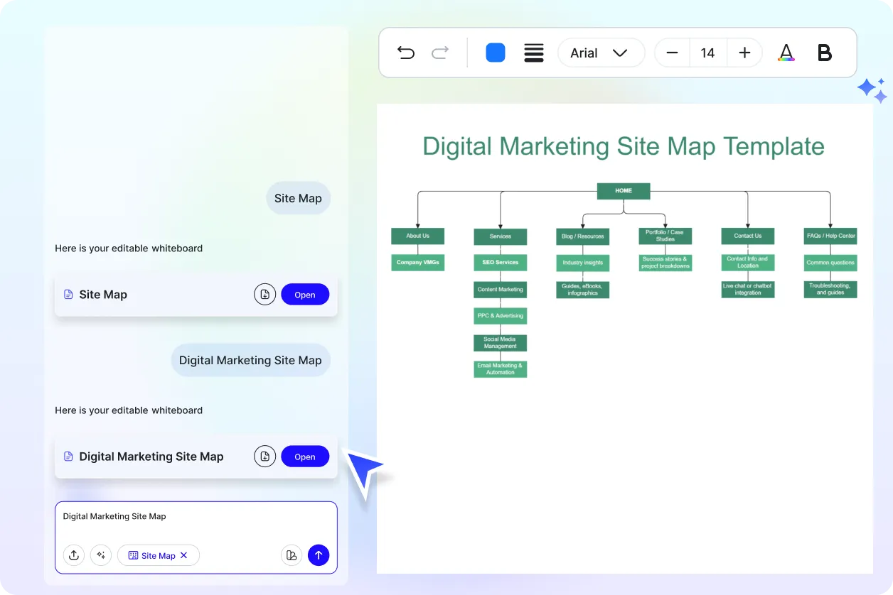 Free AI Site Map Generator, Free AI Site Map Maker Online