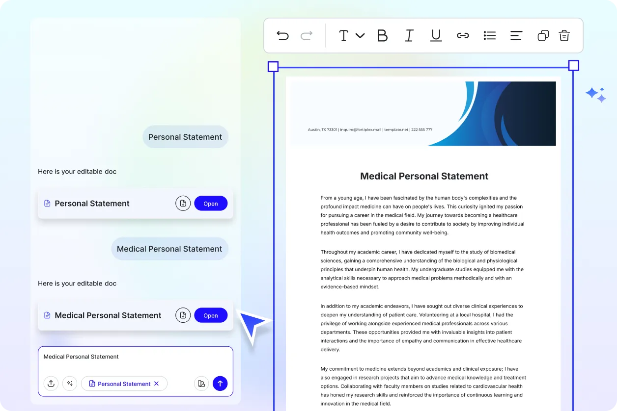 Free AI Personal Statement Generator, Free Personal Statement Maker Online