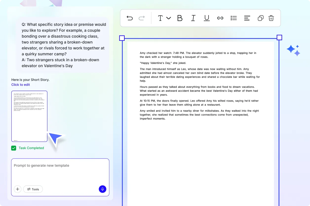 Free AI Short Story Generator, AI Story Writing Tool Online [ No Signup ]