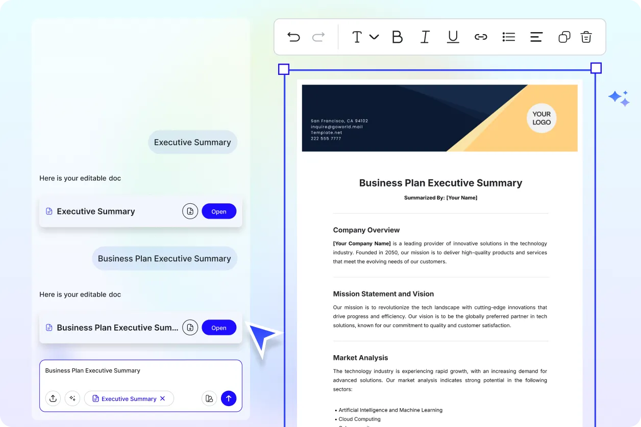 Free AI Executive Summary Generator, Free Executive Summary Maker Online