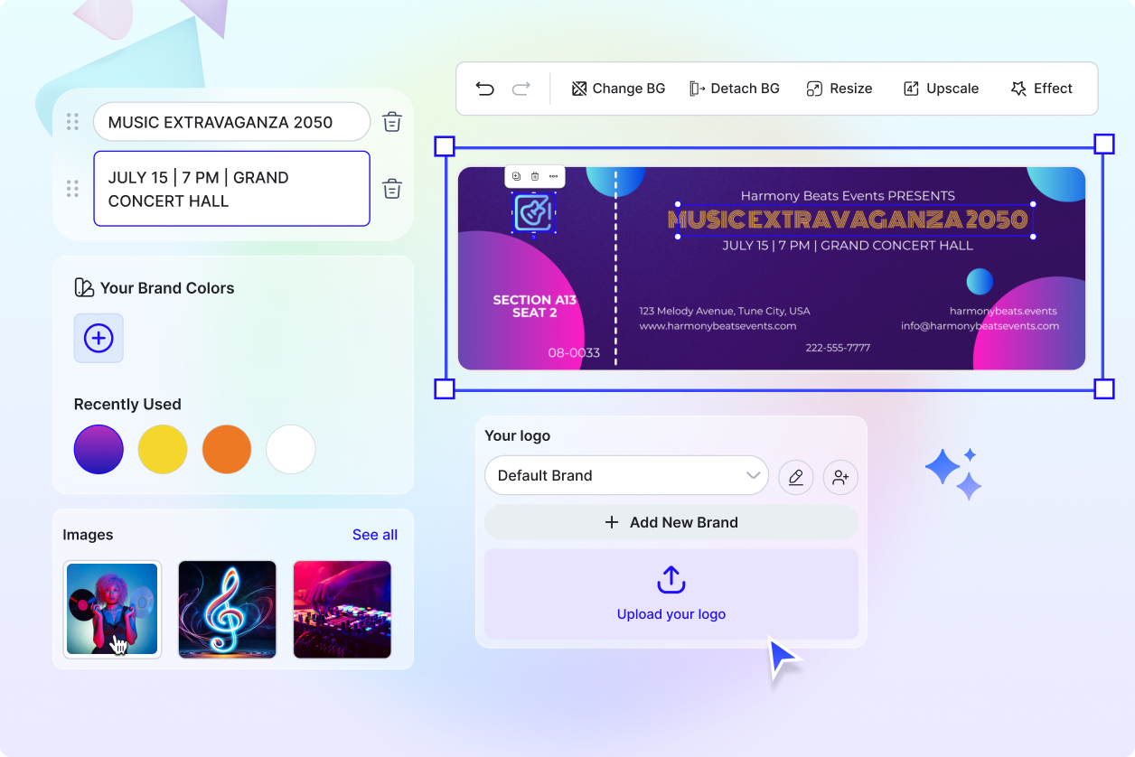 Free AI Ticket Generator, Free AI Ticket Maker Online