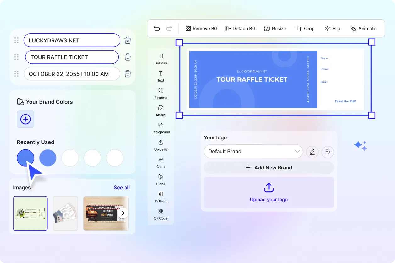 Free AI Raffle Ticket Generator, Free Raffle Ticket Maker Online