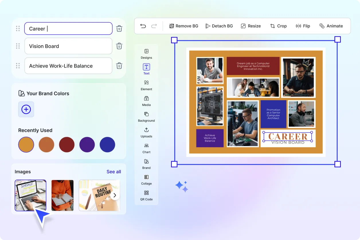 Free AI Vision Board Generator, Free Vision Board Maker Online