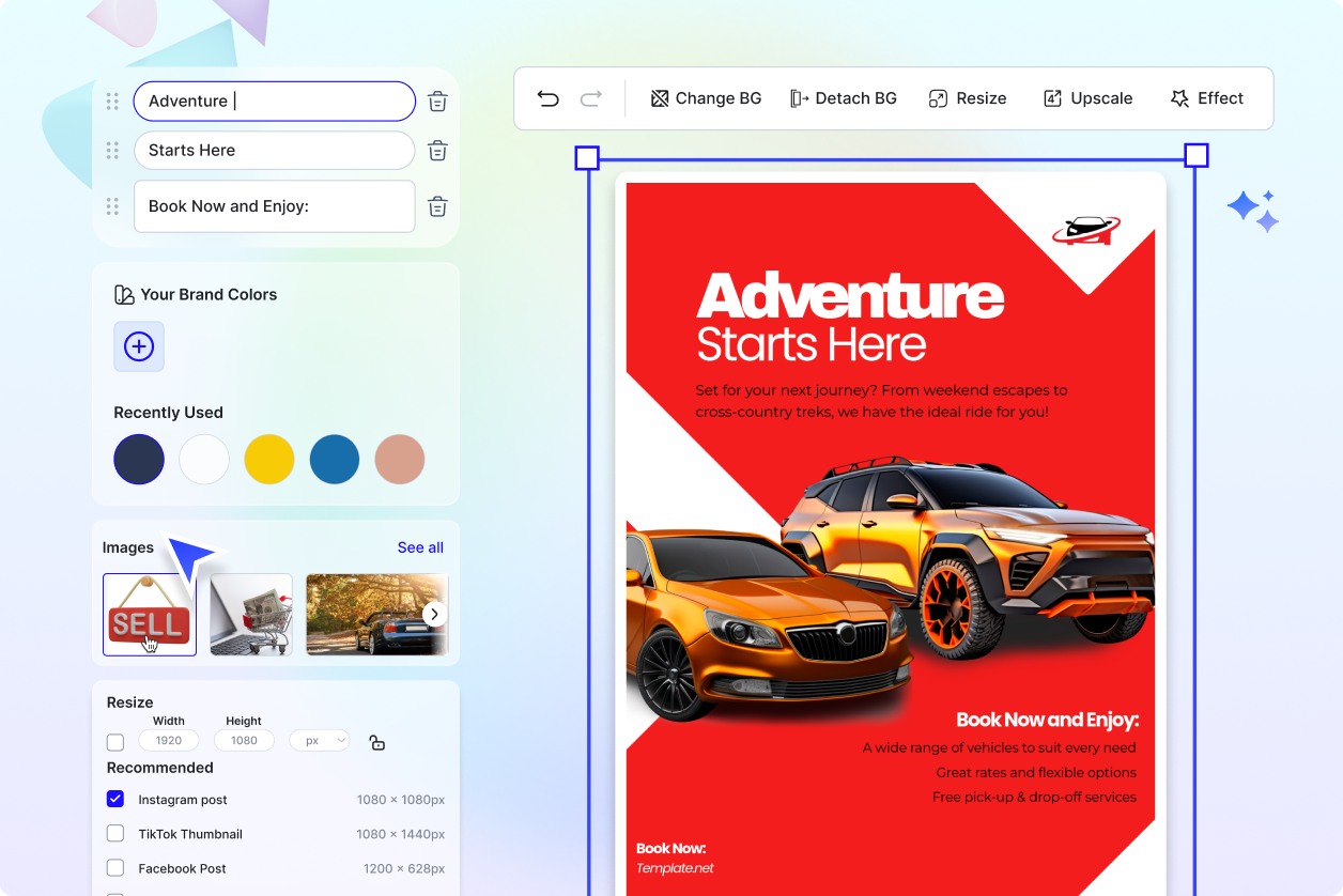 Free AI Social Media Post Maker Online