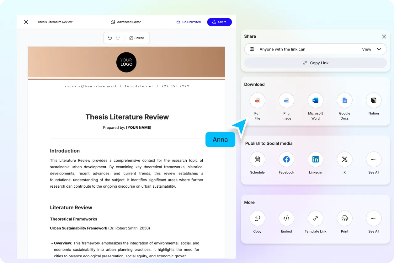 Free AI Literature Review Generator, Free AI Literature Review Maker Online