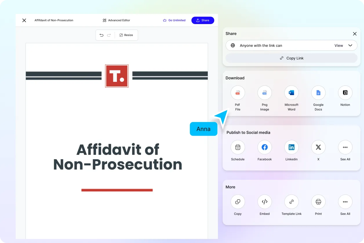 Free AI Affidavit Generator, Free Affidavit Maker Online