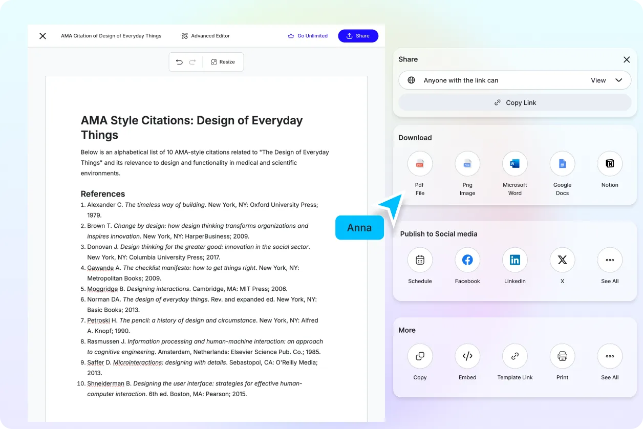 Free AI AMA Citation Generator, Free AMA Citation Maker Online	