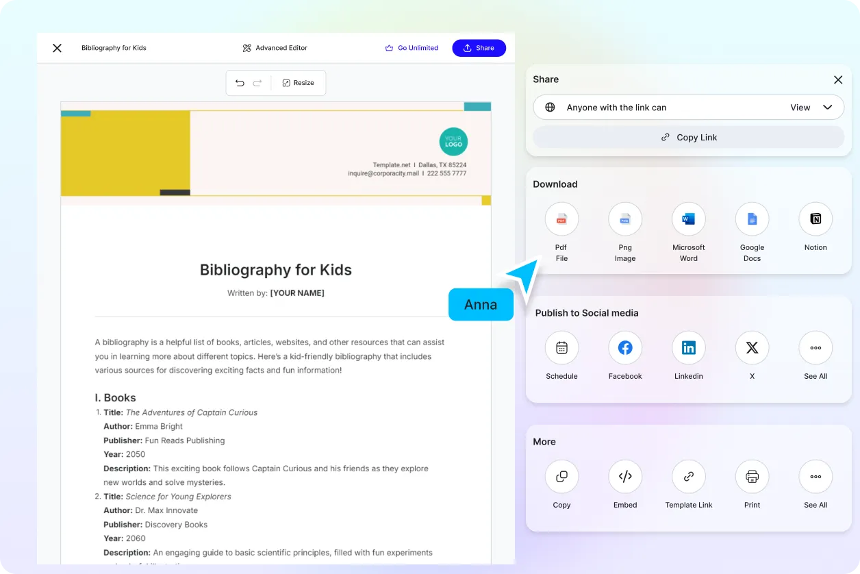 Free AI Bibliography Generator, Free Bibliography Maker Online