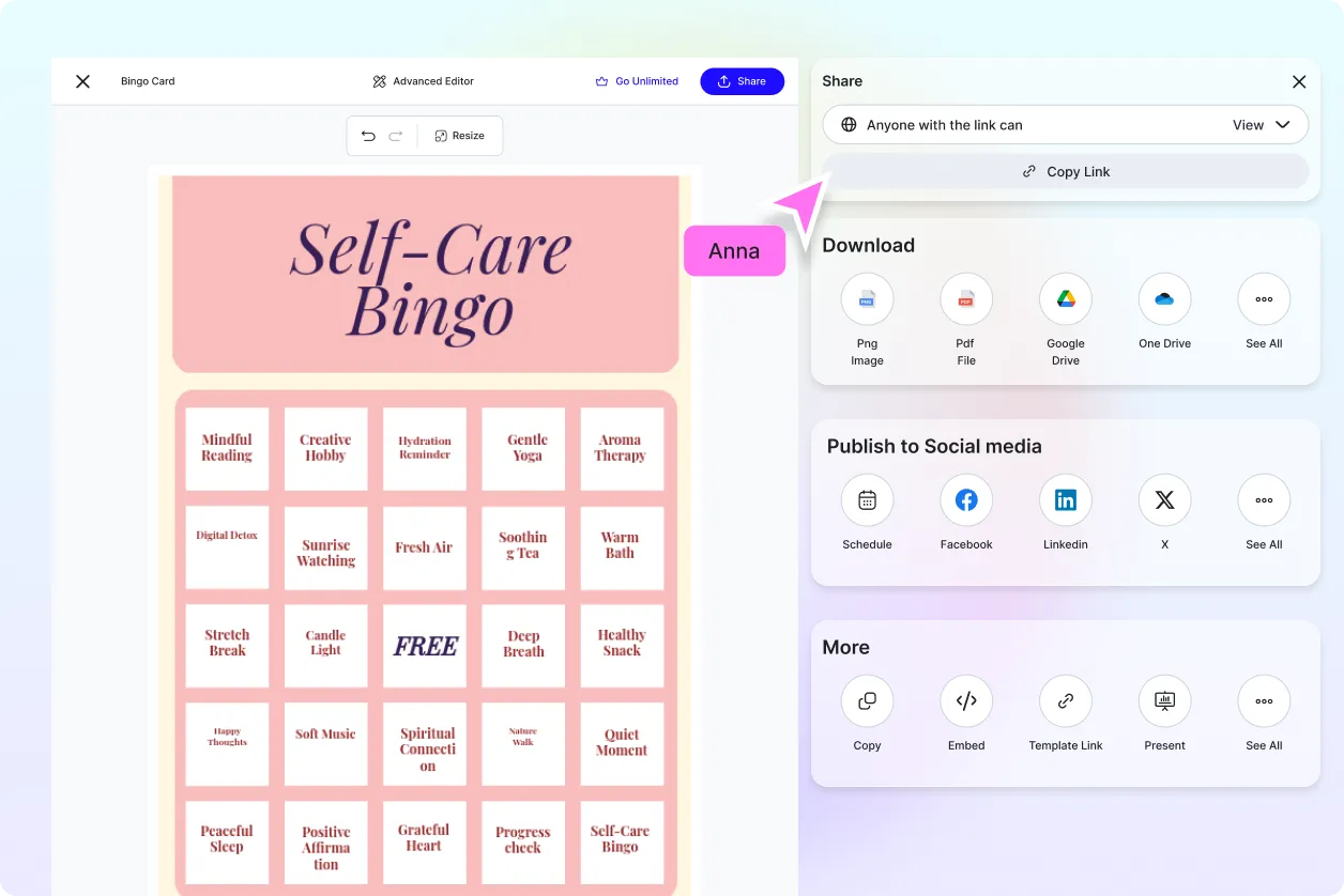 Free AI Bingo Card Generator, Free Bingo Card Maker Online