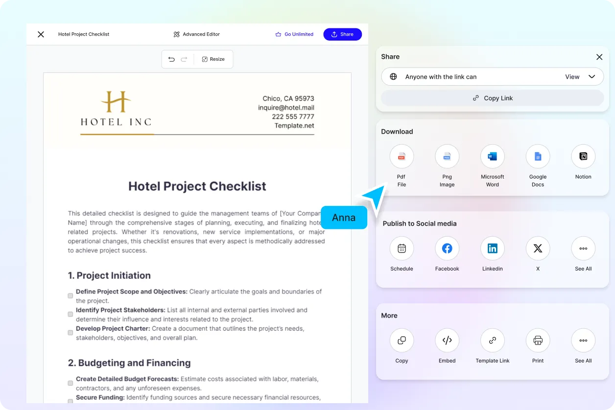 Free AI Project Checklist Generator, Free Project Checklist Maker Online