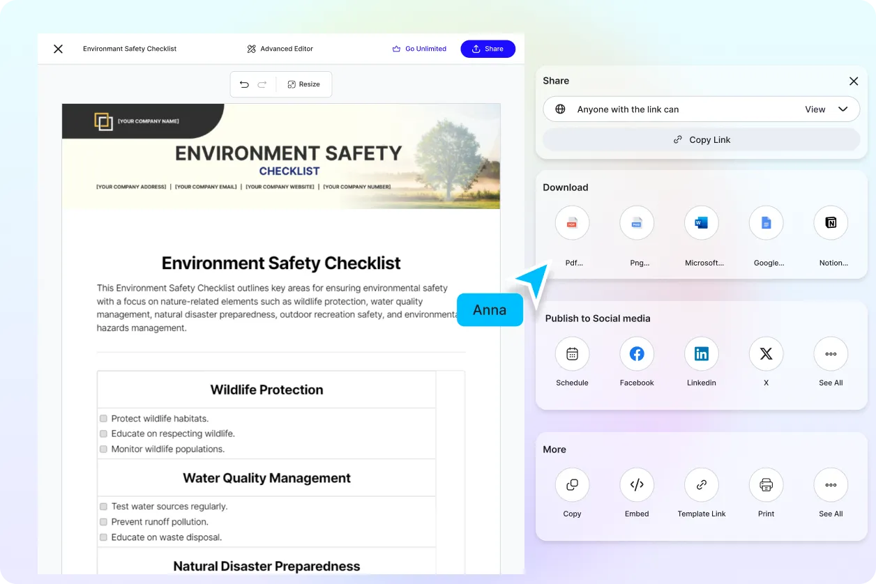 Free AI Safety Checklist Generator, Free Safety Checklist Maker Online