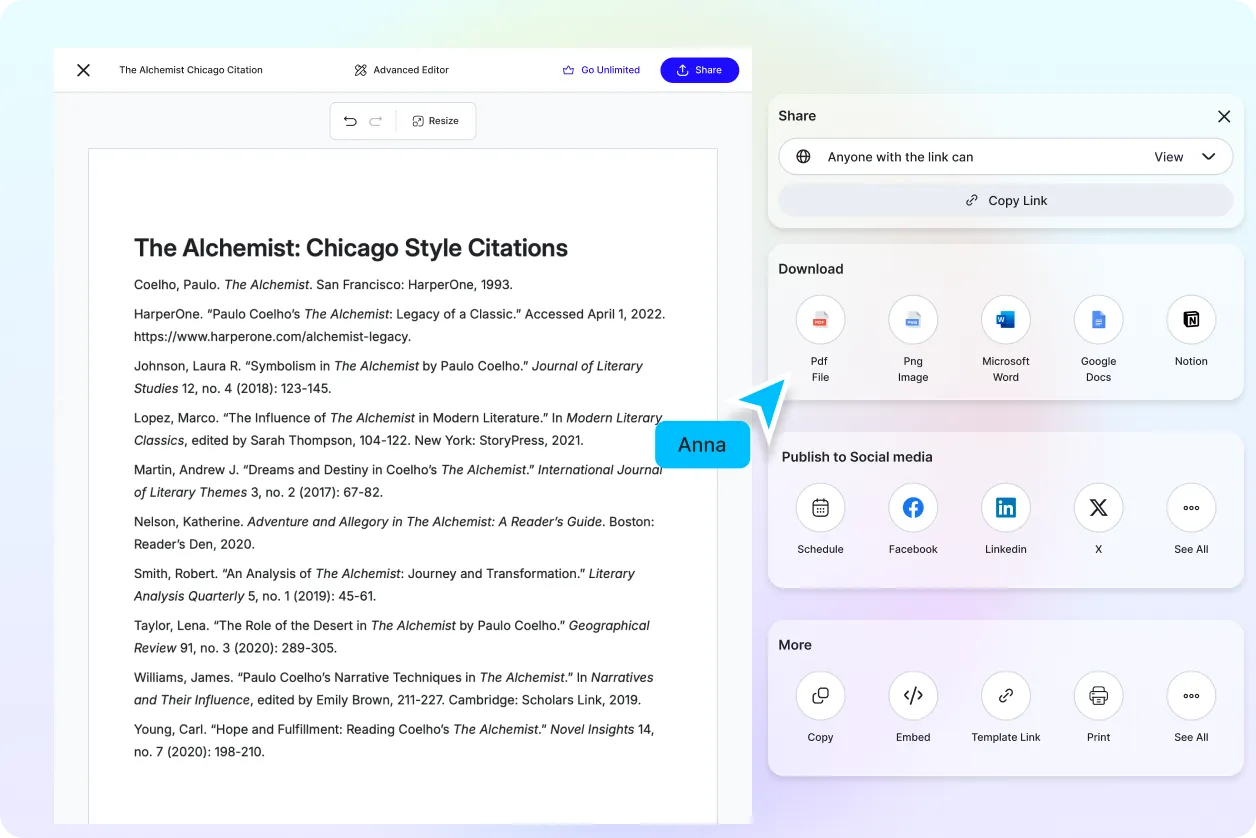 Free AI Chicago Citation Generator, Chicago Citation Maker Online	