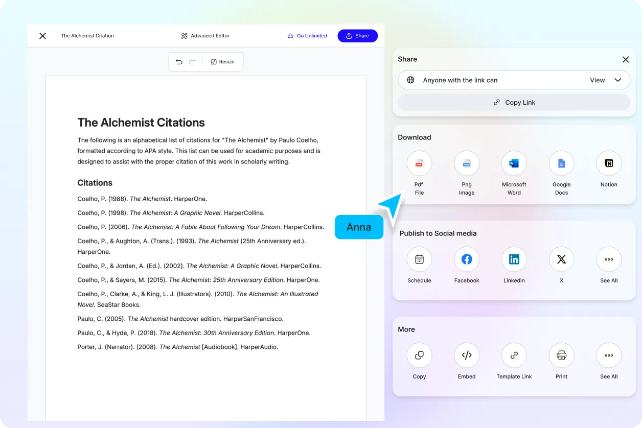 Free AI Citation Generator, Free Citation Maker Online	