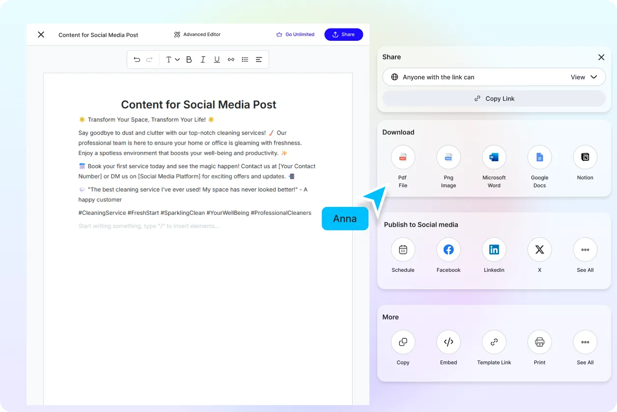 Free AI Content Generator, Free Content Maker Online