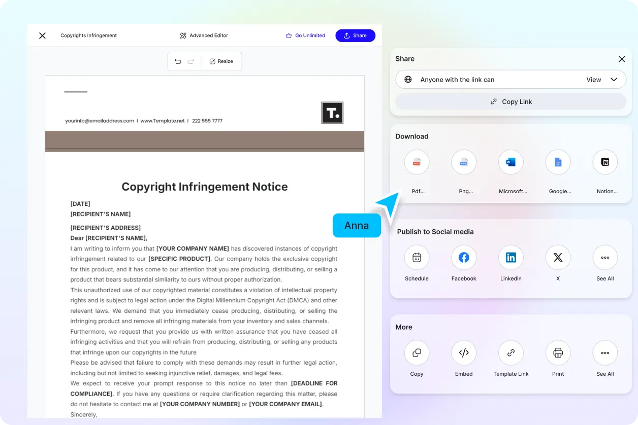  Free AI Copyrights Generator, Free Copyright Notice Maker Online