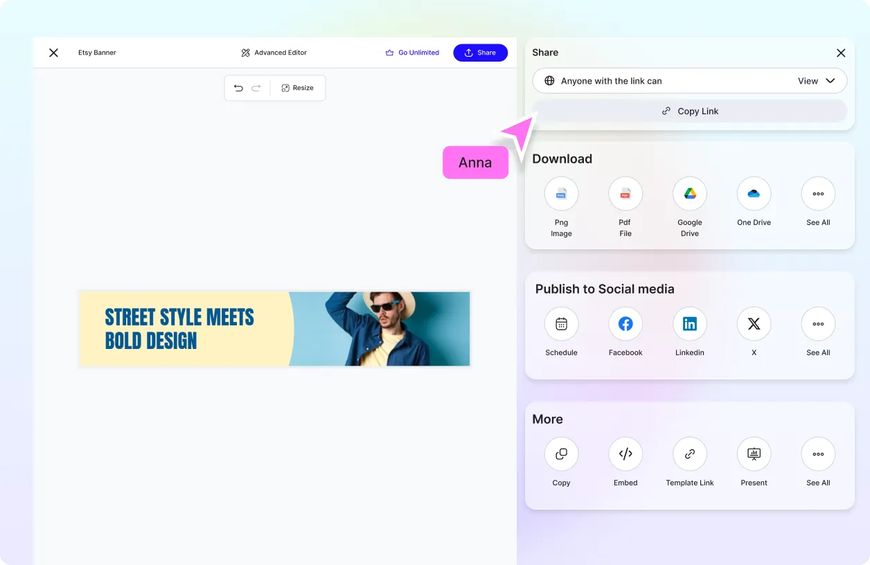 Free AI Etsy Banner Generator, Custom Etsy Shop Banner Maker Online