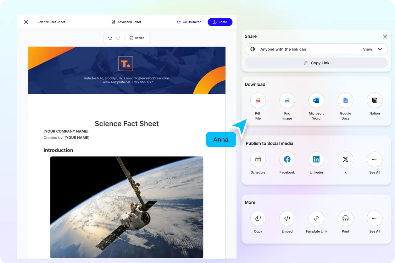 Free AI Fact Sheet Generator, Free AI Fact Sheet Maker Online