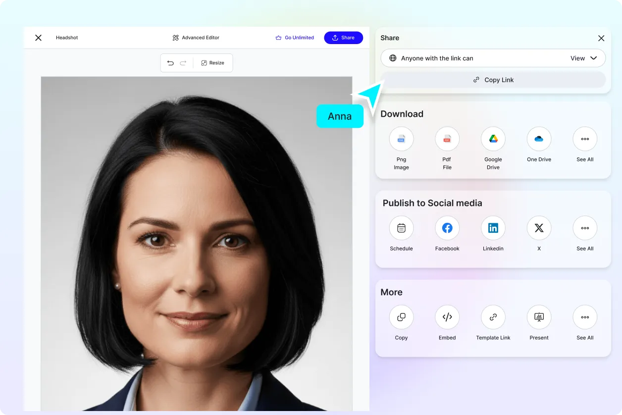Free AI Headshot Generator, Professional Headshot Maker Online